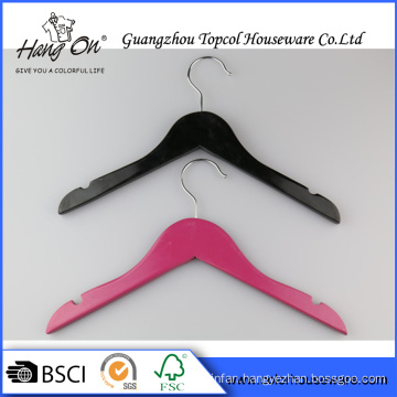 High quality children AntI Slip Wood Hanger